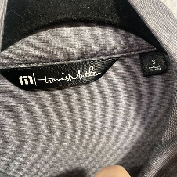 Travis Mathew Ladies Crestview 1/4 Zip Long Sleeve Gray Pullover Size S - Picture 2 of 8